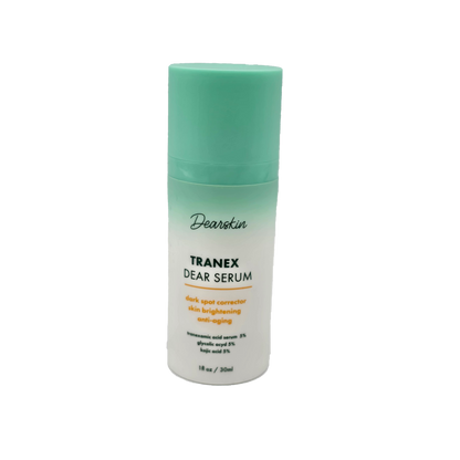Tranex Dear Serum (2 PACK) - Tranexamic Acid Serum 5% Kojic Acid 5% Niacinamide Vitamin C Hyaluronic Acid and Glycolic Acid.