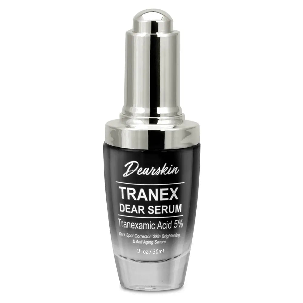 Tranex Dear Serum - Tranexamic Acid Serum 5% Kojic Acid 5% Niacinamide Vitamin C Hyaluronic Acid and Glycolic Acid. Dark Spot Remover Melasma Treatment for Face